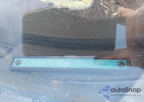 1993 Honda Accord Lx from USA, damaged, VIN JHMCB7656PC000840